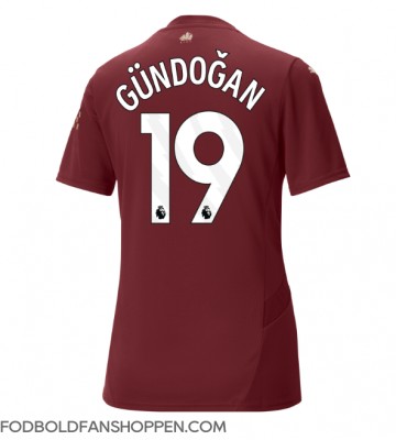 Manchester City Ilkay Gundogan #19 Tredjetrøje Dame 2024-25 Kortærmet